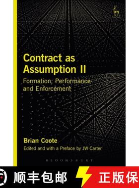 预订 Contract as Assumption II: Formation, Performance and Enforcement [9781782256687]