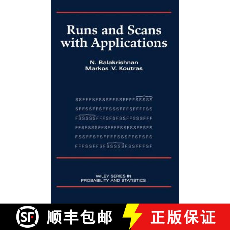 【3-4周达】Runs And Scans With Applications [Wiley统计学] [9780471248927]