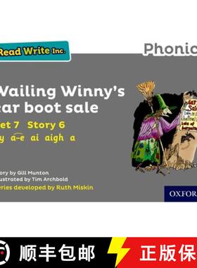 【3-4周达】Read Write Inc. Phonics: Wailing Winny's Car Boot Sale (Grey Set 7 Storybook 6) [9780198372318]