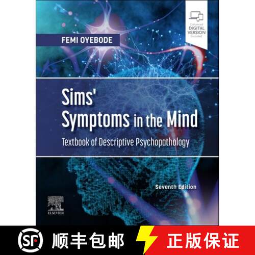 【3-4周达】Sims' Symptoms in the Mind: Textbook of Descriptive Psychopathology [9780702085253]