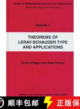 【3-4周达】Theorems of Leray-Schauder Type and Applications [9789056992958]