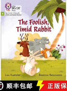 【3-4周达】Big Cat Phonics for Little Wandle Letters and Sounds Revised - The Foolish, Timid Rabbit: ... [9780008502423]