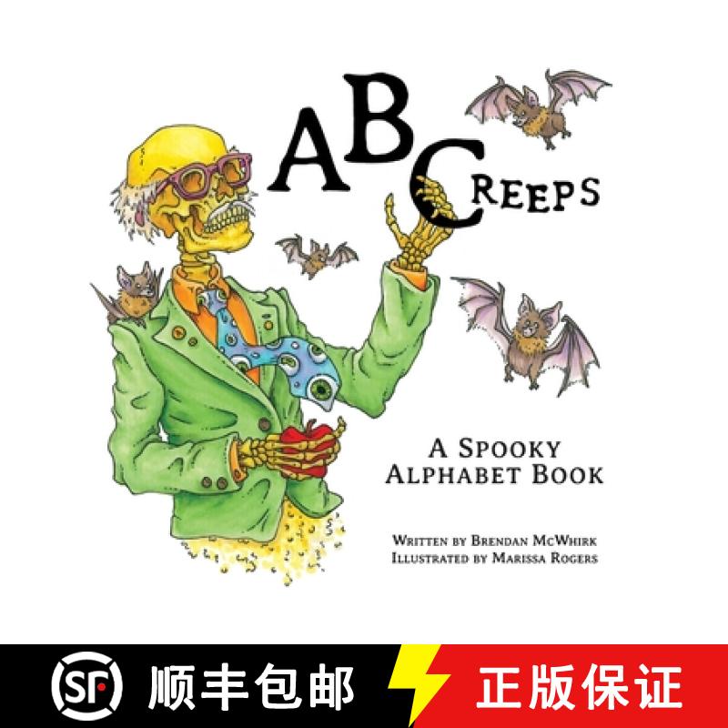 【2-3周达】ABCreeps: A Spooky Alphabet Book [9781736083215]