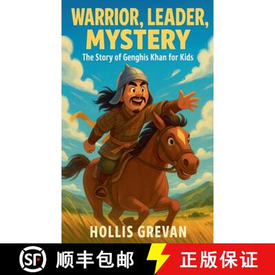 【3-4周达】Warrior, Leader, Mystery: The Story of Genghis Khan for Kids [9798231450589]