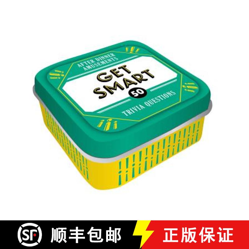 【3-4周达】After Dinner Amusements: Get Smart: 50 Trivia Questions [9781452164908]
