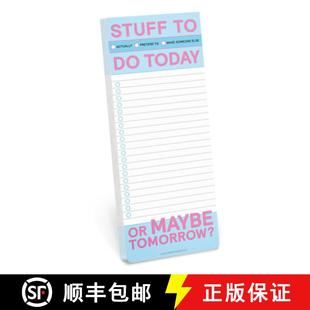 9781683493396 Make Today Pads 3周达 Knock Stuff List
