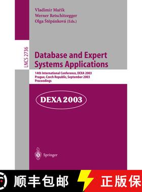 【3-4周达】Database and Expert Systems Applications : 14th International Conference, DEXA 2003, Pragu... [9783540408062]