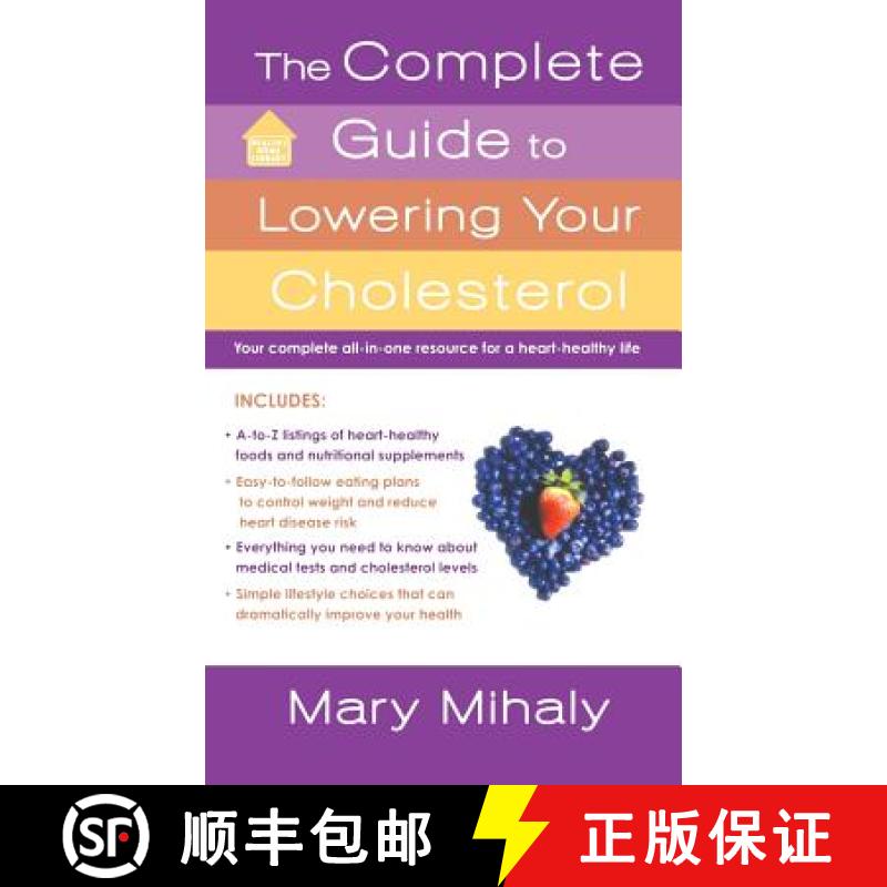 【3-4周达】The Complete Guide to Lowering Your Cholesterol [9781250230317]