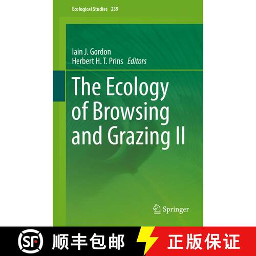 【3-4周达】精装 The Ecology of Browsing and Grazing II [9783030258641]
