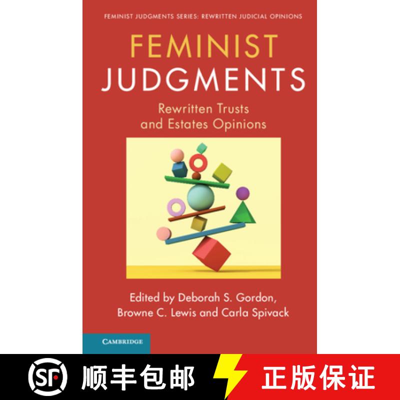 【3-4周达】Feminist Judgments: Rewritten Trusts and Estates Opinions [9781108495110]