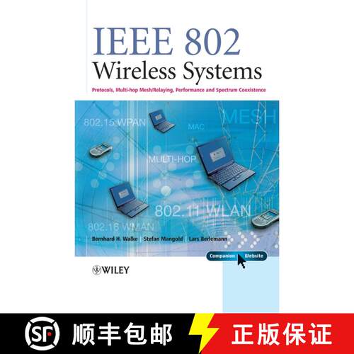 【3-4周达】精装 Ieee 802 Wireless Systems - Protocols, Multi-Hop Mesh/Relaying, Performance And Spect... [9780470014394]