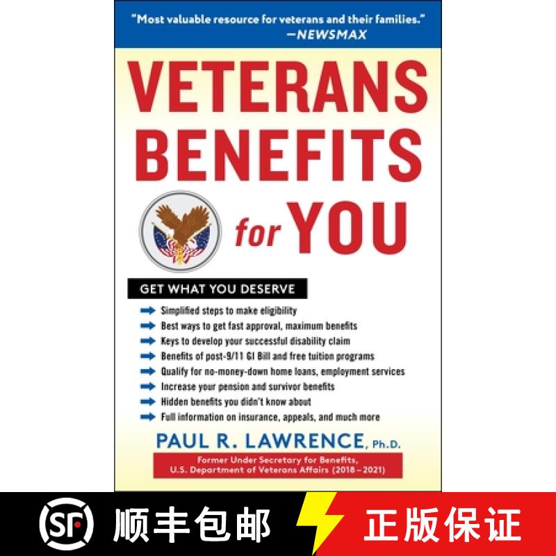 【3-4周达】NEWSMAX VETERAN BENEFITS SURVIVAL GUIDE: Get the Maximum Earned Benefits For Yourself and ... [9781630062156]