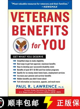 【3-4周达】NEWSMAX VETERAN BENEFITS SURVIVAL GUIDE: Get the Maximum Earned Benefits For Yourself and ... [9781630062156]