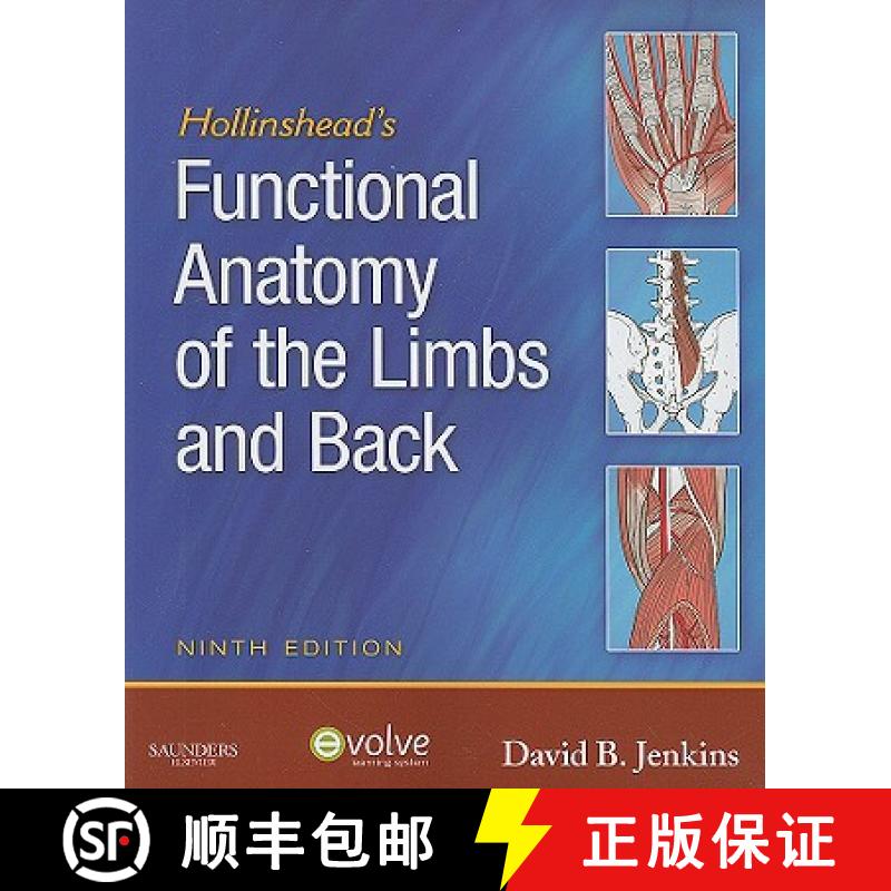 【3-4周达】Hollinshead's Functional Anatomy of the Limbs and Back [9781416049807]