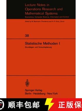【3-4周达】Statistische Methoden I: Grundlagen und Versuchsplanung [9783540049616]