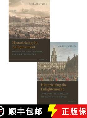 【3-4周达】Historicizing the Enlightenment (2 Vol Set) [9781684484850]