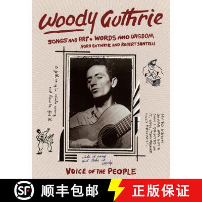 【3-4周达】Woody Guthrie: Songs and Art * Words and Wisdom [9781797211787]
