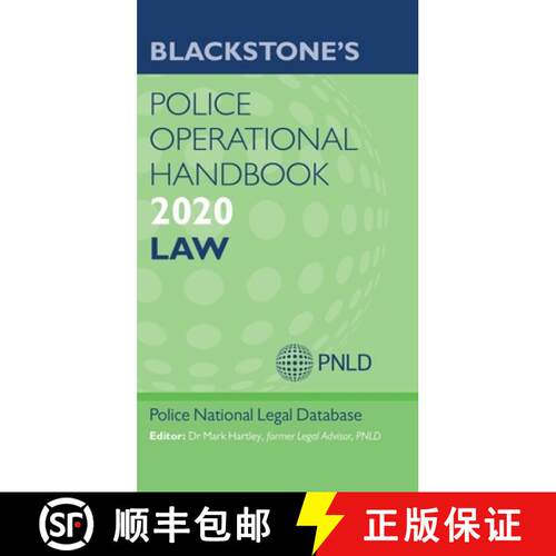 【3-4周达】Blackstone's Police Operational Handbook 2020: Law [9780198848653]