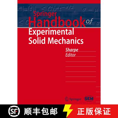 【3-4周达】精装 Springer Handbook of Experimental Solid Mechanics [With DVD ROM] [9780387268835]
