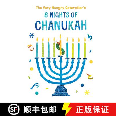 【3-4周达】The Very Hungry Caterpillar's 8 Nights of Chanukah [9780593226087]