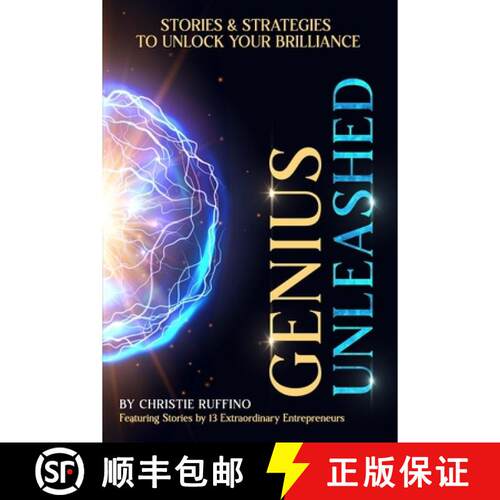 【3-4周达】Genius Unleashed: Stories and Strategies to Unlock Your Brilliance [9781939794376]