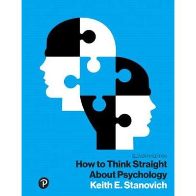 【4周达】How to Think Straight about Psychology, Books a la Carte [9780134478623]