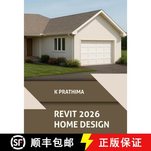 【3-4周达】Autodesk Revit 2026 Home Design (COLORED) [9788198378378]