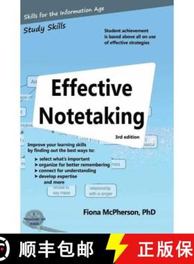 预订 Effective Notetaking [9781927166611]