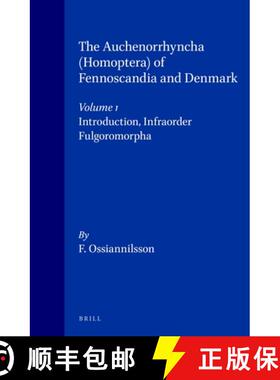 预订 The Auchenorrhyncha (Homoptera) of Fennoscandia and Denmark, Volume 1. Introduction, Infraorder ... [9788787491242]