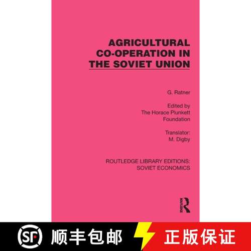 【3-4周达】Agricultural Co-operation in the Soviet Union [9781032490120]