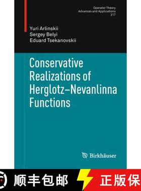 【3-4周达】Conservative Realizations of Herglotz-Nevanlinna Functions [9783764399955]