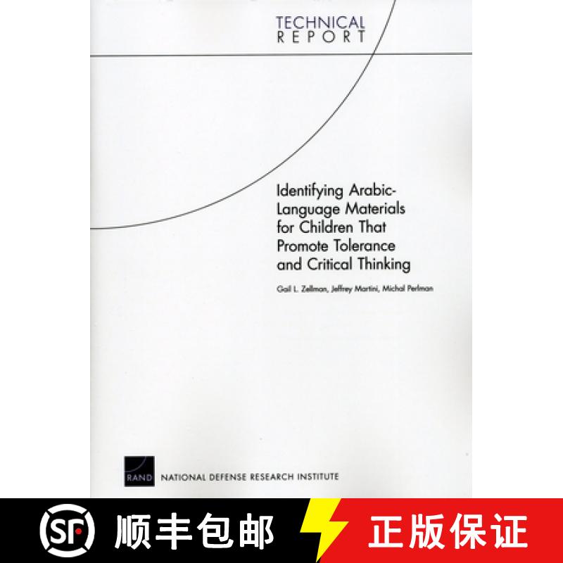 【2-3周达】Identifying Arabic-Language Materials for Children That Promote Tolerance and Critical Thi... [9780833051745]