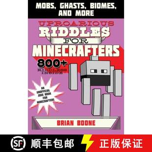 Mobs for Ghasts More Uproarious and 4周达 9781510727175 Riddles Biomes Minecrafters