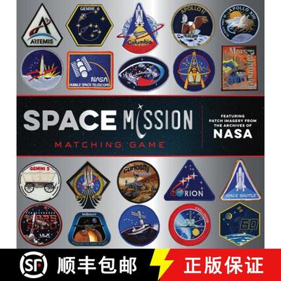 【3-4周达】Space Mission Matching Game: Featuring Patch Imagery from the Archives of NASA [9781797211244]