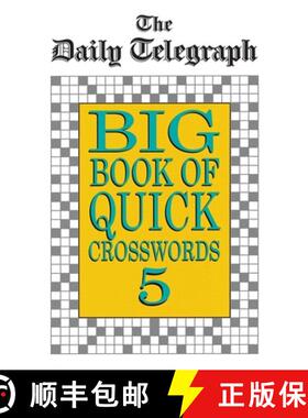 【3-4周达】The Daily Telegraph Big Book Quick Crosswords Book 5 [9780330343916]