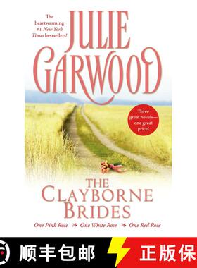 【3-4周达】The Clayborne Brides: One Pink Rose, One White Rose, One Red Rose [9780671021771]