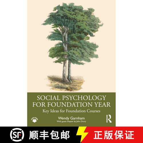 【3-4周达】Social Psychology for Foundation Year: Key Ideas for Foundation Courses [9781032499567]