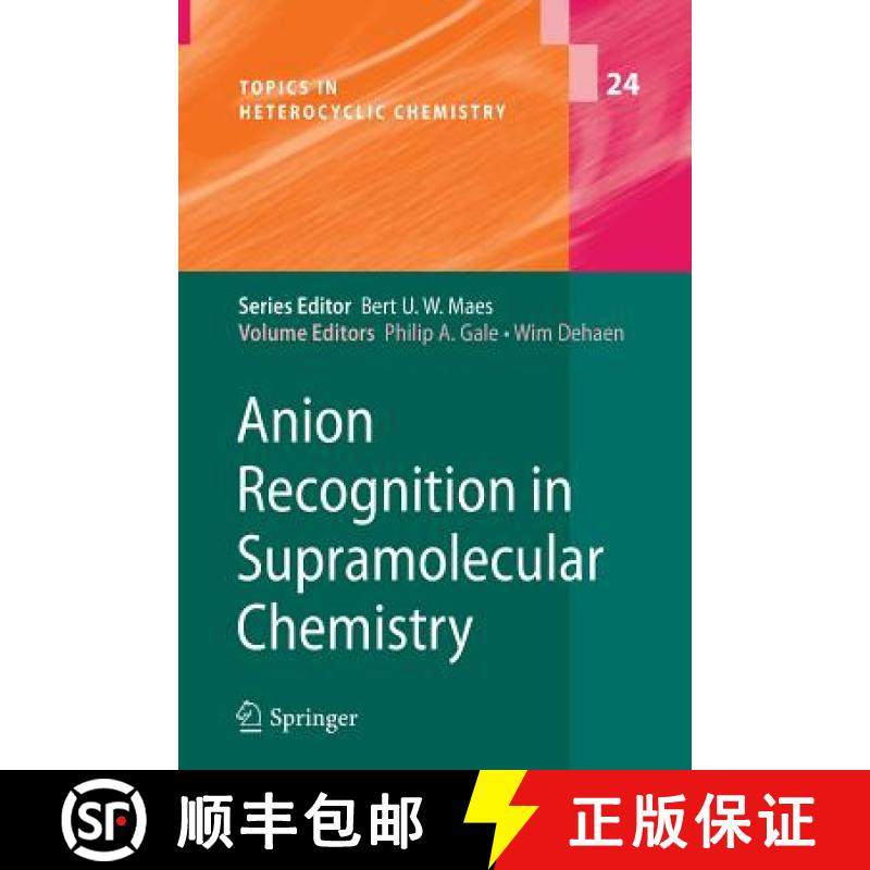 【3-4周达】Anion Recognition in Supramolecular Chemistry [9783642264702]