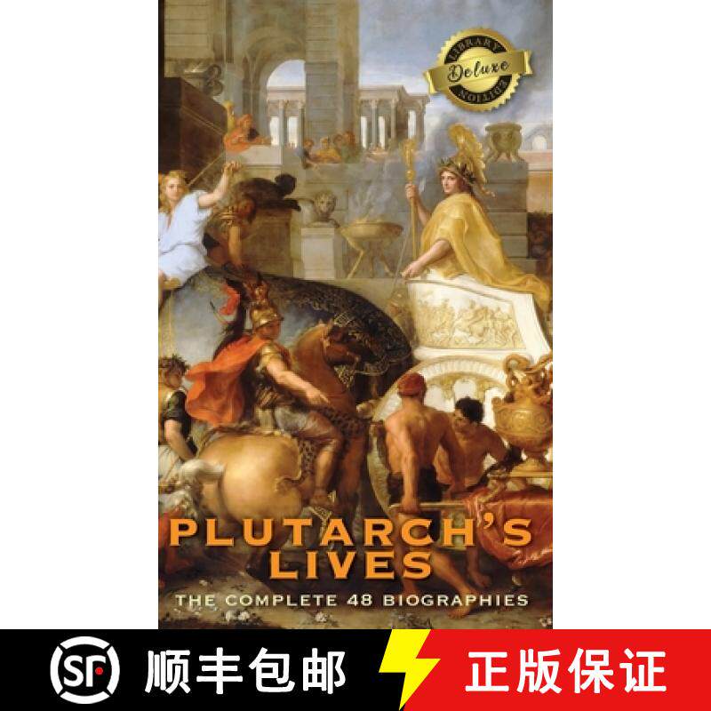 【3-4周达】Plutarch's Lives, The Complete 48 Biographies (Deluxe Library Edition) [9781774760482]