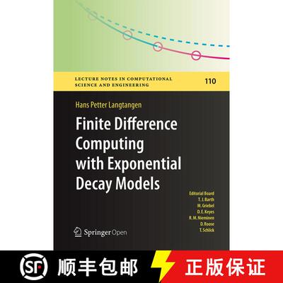 【3-4周达】精装 Finite Difference Computing with Exponential Decay Models (1st ed. 2016) [9783319294384]