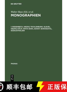 【3-4周达】Monographien, 1, Riesenbeck, Kr[eis] Tecklenburg. Gleuel, Kr[eis] Koeln. Kriva Bara, Banat... [9783484230033]