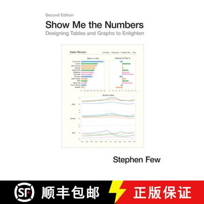 【3-4周达】Show Me the Numbers: Designing Tables and Graphs to Enlighten [9780970601971]