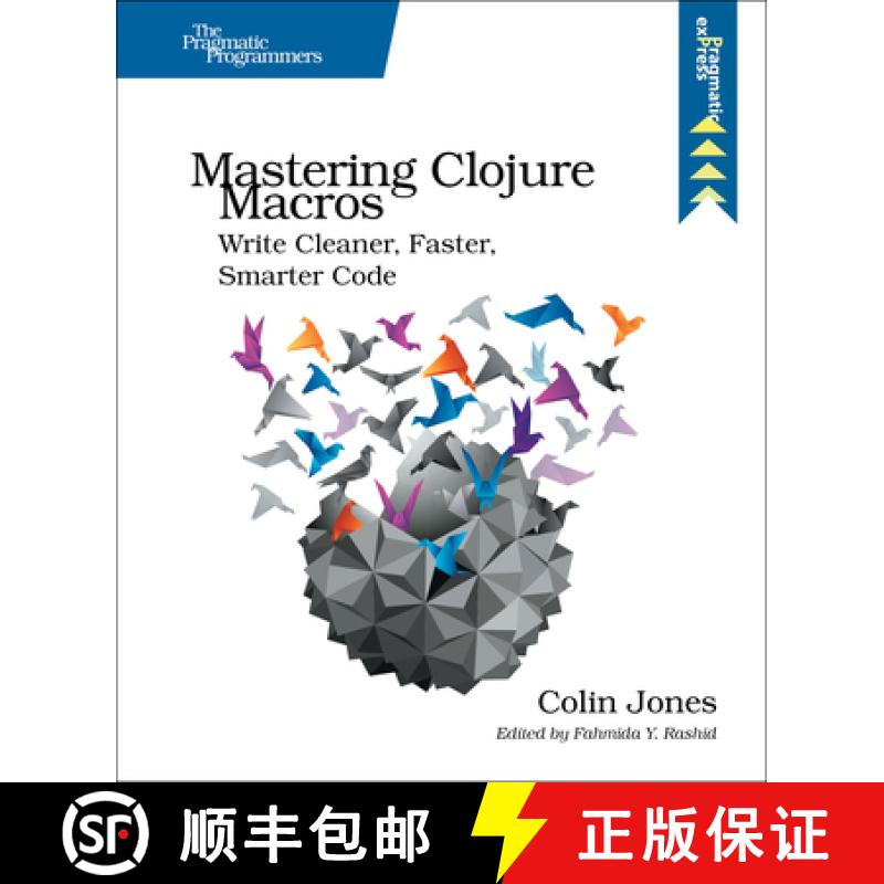 【2-3周达】Mastering Clojure Macros : Write Cleaner, Faster, Smarter Code [9781941222225]
