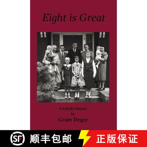 【3-4周达】Eight is Great: A Family History [9780692185544]
