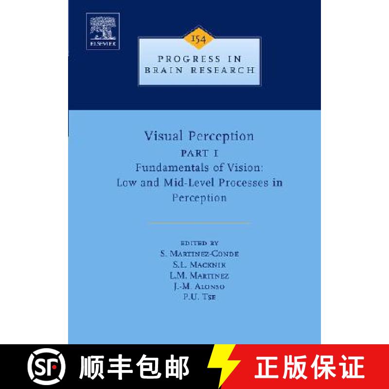 【3-4周达】Visual Perception Part 1: Fundamentals of Vision: Low and Mid-Level Processes in Perceptio... [9780444529664]