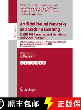 【3-4周达】Artificial Neural Networks and Machine Learning. ICANN 2025 International Workshops and Sp... [9783032045515]