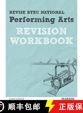 【3-4周达】Pearson REVISE BTEC National Performing Arts Revision Workbook - 2023 and 2024 exams and a... [9781292150390]