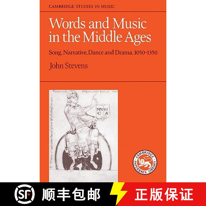 【3-4周达】Words and Music in the Middle Ages: Song, Narrative, Dance and Drama, 1050-1350 - Words an... [9780521339049]