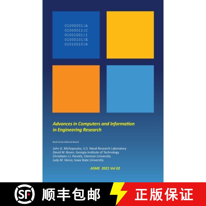 【3-4周达】Advances in Computers and Information in Engineering Research, Volume 2 [9780791862025]