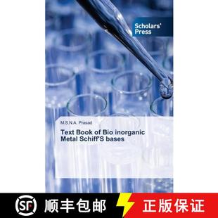 预订 Text Book of Bio inorganic Metal Schiff'S bases [9786138952534]